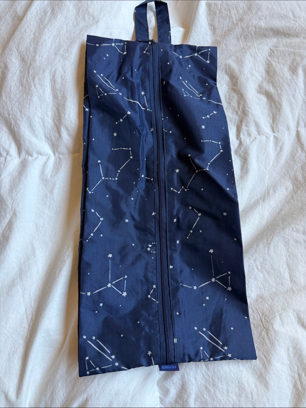 Baggu 3D Zip Set Celestial Moon Phase & Constellation Travel Set of 3 - Picture 3 of 5